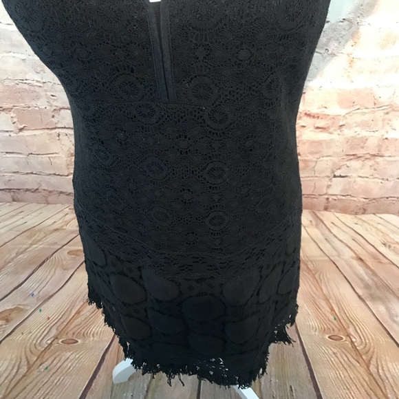 Nanette Lepore Short Sleeve Lace Mini Dress - Picture 3 of 7